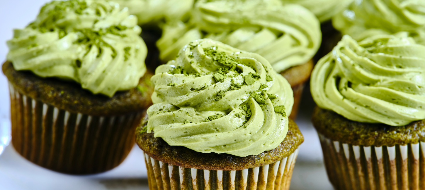 Matcha Green Tea Cupcakes Cupcake Recipes Domino® Sugar